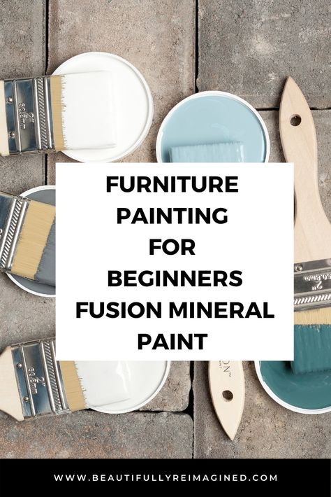 Fusion Paint Projects, Fusion Paint Furniture, Fusion Paint, Painting For Beginners, Diy Furniture Renovation, Furniture Rehab, Furniture Painting, Furniture Renovation, Fusion Mineral Paint