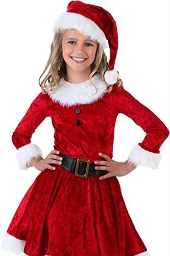 This Christmas outfit dress includes a crushed velvet dress, a Santa hat, a black belt, and a pair of lined boot cuffs. This costume includes both to bring a rich look to this little Santa Costume for girls. Christmas Gifts For Him Boyfriends, Wallpapers Aesthetic Christmas, Christmas Outfit Dress, Christmas Wallpapers Aesthetic, Mrs Claus Costume, Christmas Outfit Dresses, Nails Christmas Tree, Christmas Dress Outfit, Decoration Nails