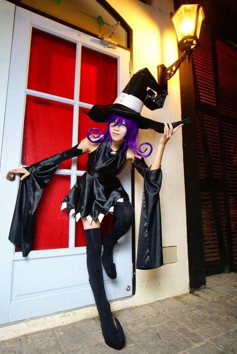 Soul Eater: Blair Cosplay Blair Costume, Blair Cosplay, Blair Soul Eater, Soul Eater Cosplay, Cosplay Photoshoot, Hxh Characters, Epic Cosplay, Cosplay Tips, Amazing Cosplay