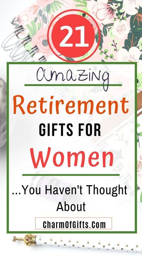 21 Unique & Surprising Retirement Gifts For Women To Celebrate Their Big Day. Hand Picked Gifts Perfect For Your Loved One's Retirement Party. #retirementgifts #retirementgiftsforwomen Gift Idea For Coworkers, Retirement Survival Kit, Retirement Gifts Diy, Retirement Gift Basket, Retirement Gifts For Mom, Funny Retirement Cards, Retirement Wishes, Best Retirement Gifts, Teacher Retirement Gifts