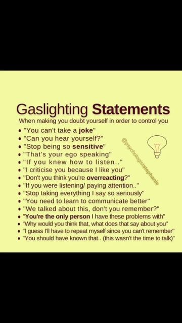 Gaslighters Quotes, Gaslighter Signs, What Does Gaslighting Look Like, Gaslighting In Friendships, Response To Gaslighting, Quotes On Gaslighting, Gaslighting Quotes Funny, Quotes About Gaslighting, Examples Of Gaslighting