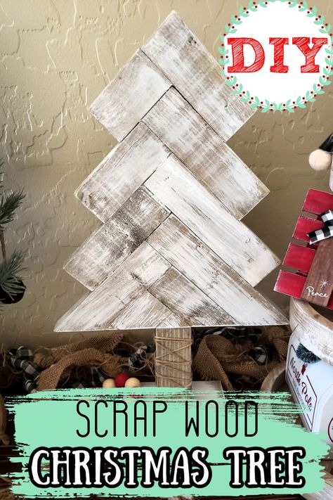 Herringbone Christmas Tree, Plank Christmas Tree, Easy Ag Mechanics Projects, Scrap Wood Christmas Ornaments, Scrap Wood Christmas Tree Diy, Wood Xmas Trees Diy, Wood Christmas Tree Ideas, Scrap Wood Christmas Tree, Christmas Tree Dyi