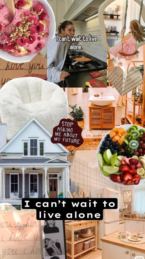 Oh the life of living alone!🥑🍞 #homedecor #vibes #future #dream 🦋🩷 Happy Alone, Dream Vision Board, Living Alone, Apartment Aesthetic, Alone Time, Single Life, Healthy Lifestyle Inspiration, After School, Study Motivation