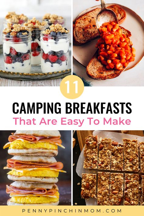 When we’re out camping, I am all about the easy breakfast. I want to serve food that is nutritious, delicious and requires minimal clean-up. Here are some easy camping breakfast ideas. Easy Camping Breakfast Ideas, Camping Trip Food, Glamping Food, Trip Food Ideas, Camping Breakfast Ideas, Rv Camping Recipes, Easy Camping Breakfast, Campfire Breakfast, Quick And Easy Breakfast Recipes