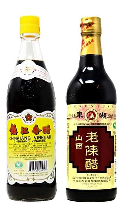 Chinese Black Vinegar Recipes, Chinese Eggplant In Garlic Sauce, White Wine Vinegar Substitute, Chinese Black Vinegar, Honey Balsamic Chicken, Types Of Vinegar, Black Vinegar, Balsamic Chicken Recipes, Healthy Party Food