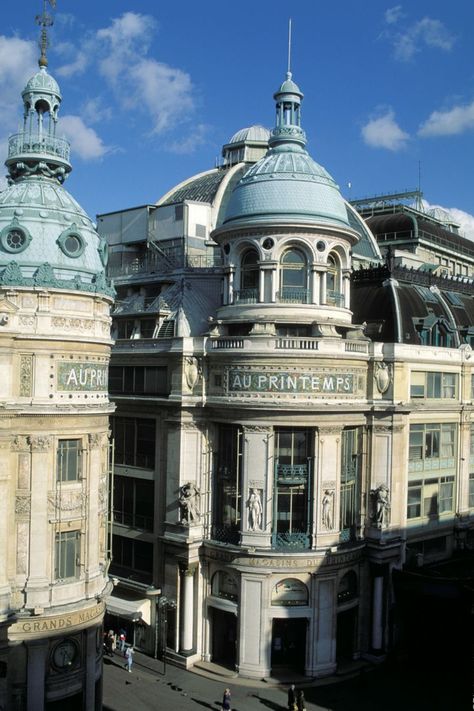 Haussmann Paris, Paris Dream, Beautiful Paris, French Architecture, Paris Shopping, Classic Architecture, Living In Paris, Paris Photo, Department Stores