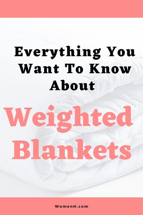 Benefits Of Weighted Blanket, Best Weighted Blanket For Adults, Diy Weighted Blanket, Weighted Blanket Benefits, Weighted Blanket Diy, Making A Weighted Blanket, Improving Sleep, Best Weighted Blanket, Pillows Diy