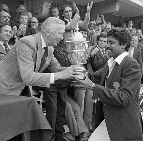 India's proud moment first world cup victory 1983 1983 World Cup, News Picture, Kapil Dev, History Infographic, Cricket Player, Sporting Legends, World Cup Teams, First World Cup, World Cricket