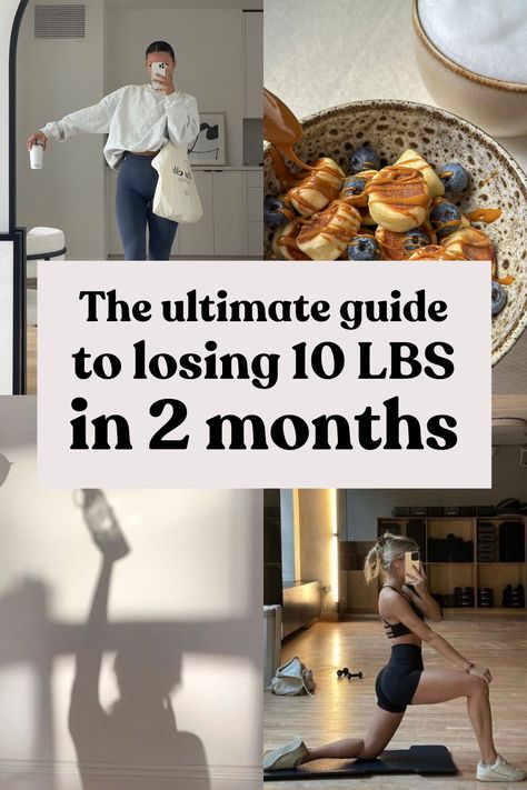 Lose 10 pounds in 2 months with these 10 tips. Intuitive eating, intuitive exercise, drink water, a fitness community and knowing how to set goals and more! #weightloss #fitnessgoals #fitnessinspiration Healthy Tricks, Loose 10 Pounds, How To Set Goals, House Makeovers, Flatter Stomach, Lose 5 Pounds, Lose 10 Lbs, Lose 15 Pounds, Lose 10 Pounds