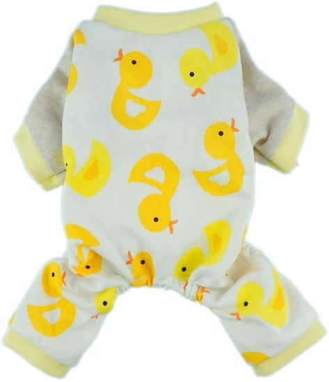 Cat Pjs, Duck Dog, Dog Onesies, Pajamas Cute, Cat Apparel, Cute Dog Clothes, Pajama Outfits, Cat Pajamas, Cute Duck