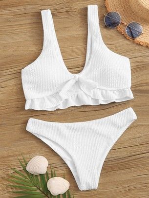 Trendy Swimsuits, Cute Bathing Suits, Cute Swimsuits, Cute Bikinis, Womens Bathing Suits, Beachwear For Women, Monokini, Ruffle Hem, Women Swimsuits