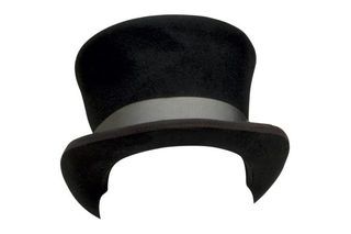 If you need a top hat for an Abraham Lincoln, magician or steampunk costume but don't want to spend a fortune at the costume shop, make your own using inexpensive craft materials. When you create your own basic top hat, you can apply any embellishments you want, such as ribbons, silk flowers or bows, to create a custom look. Diy Top Hat Easy, Diy Top Hat, Abraham Lincoln Costume, Bookweek Costumes, Flight Attendant Hat, Preschool Hat, Wedding Top Hat, Nye Hairstyles, Diy Steampunk