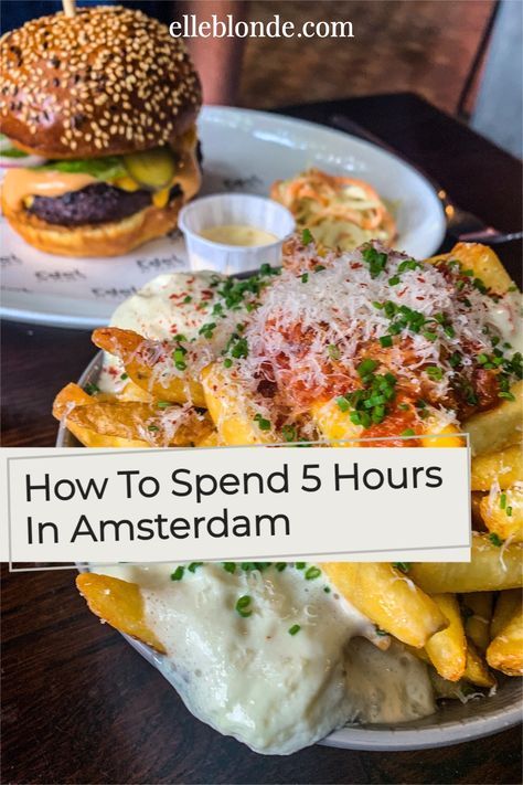 Visiting Amsterdam? We spent 5 hours in Amsterdam - here's how to make the most out of your visit to the Netherlands. Click here for our guide Best Food Amsterdam, 5 Hours In Amsterdam, Best Restaurants In Amsterdam, Amsterdam Local Guide, 24 Hours In Amsterdam, Amsterdam Sights, Amsterdam City Centre, Luxury Lifestyle Travel, Visit Amsterdam