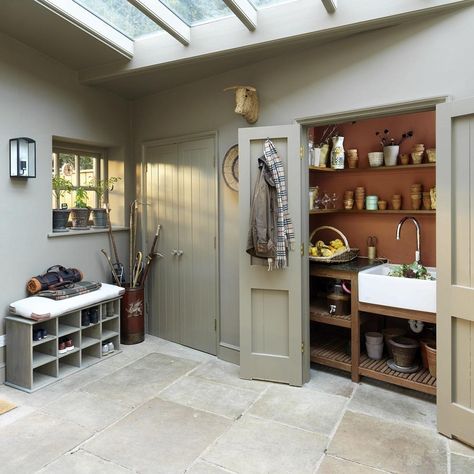 Why it’s time to reboot your boot room storage | Home | The Sunday Times Boot Room Storage, Country Entryway, Boot Room Utility, Rustic Country Home, H Design, Boot Room, Décor Boho, Christmas Decorations For The Home, Room Storage