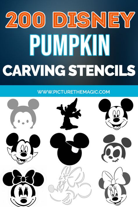 Disney Jack O Lantern Ideas, Disney Pumpkin Stencils Free Printables, Mickey Pumpkin Carving, Disney Pumpkin Carving Stencils, Mickey Mouse Pumpkin Carving, Carbquik Pancakes, Pumkin Stencils, Pumpkin Carving Disney Stencils, Mouse Carving