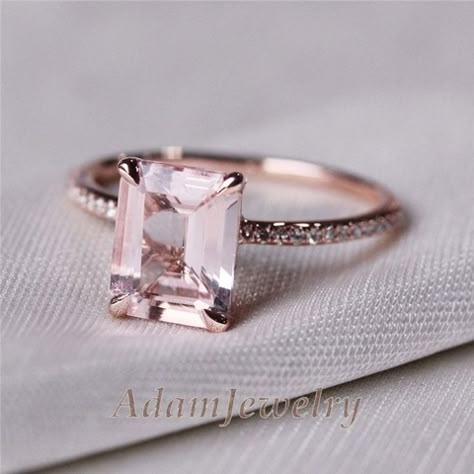 Rose Gold Engagement Ring Vintage, Rings Rose Gold, Rose Gold Morganite, Morganite Diamond, Gold Luxury, Wedding Rings Rose Gold, Rose Vintage, Rose Gold Engagement, Rose Gold Jewelry