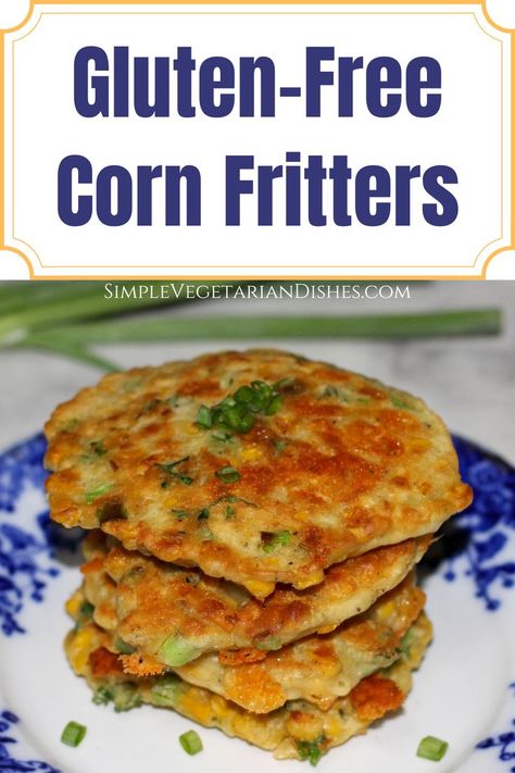 gluten-free corn fritters recipe Corn Fritters Recipe, Corn Pancakes, Corn Fritter Recipes, Fritters Recipe, Corn Fritters, Fritter Recipes, Sheet Pan Dinners, School Snacks, Savoury Dishes