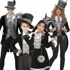 Dark Mad Hatter, Family Costume Halloween, Alice In Wonderland Fancy Dress, Halloween Alice In Wonderland, Costume For Kids, Fancy Dress Outfits, Family Costumes, Family Halloween Costumes, Halloween Accessories