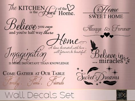 The Sims Resource - Wall Decals Set Sims 4 Letters For Wall, Sims 4 Wall Stickers, Sims 4 Wall Stickers Cc, Sims 4 Wall Decals, Sims 4 Wall Decals Cc, Sims Wall Decor Cc, Sims 4 Letters Cc, Sims 4 Wall Decor, Sims 4 Cc Wall Decor