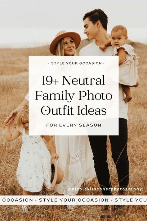 Looking for simple and modern neutral family photo outfits ideas? We’re sharing 19+ perfect family picture outfits for every season – spring, summer, fall, and winter! Family photoshoot outfits, tan and black family photo outfits. Family Photo Outfits White And Denim, Neutral Family Photoshoot, Casual Family Pictures Outfits, Neutral Family Photo Outfits, Family Photoshoot Outfit Ideas, Outdoor Family Photos Fall, Neutral Family Photos, Casual Family Photos, Fall Picture Outfits