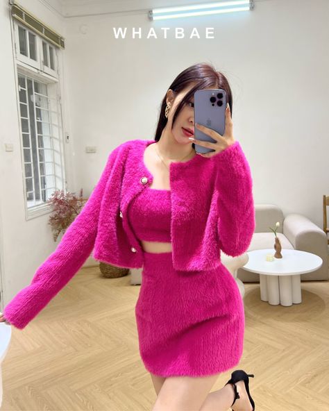 AVAILABLE NOW in Westminster, CA 🛍️ Order at: https://whatbae.com/product/whatbae-faux-fur-three-piece-set/ 💗 Email us for questions or concerns: support@whatbae.com 🛒Buy now Pay Later with Klarna, 4 FREE interest payments (NEW) #whatbae #whatbaeclothing #dresses #womenclothing #ootd Warm Cardigan, One Piece Dress, Getting Cozy, Matching Outfits, Party Outfit, Faux Fur, Mini Skirts, One Piece, Cute Outfits