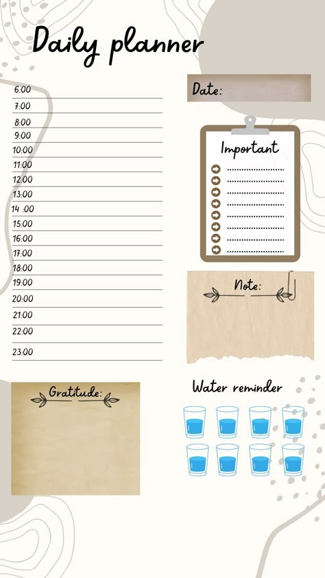 Aesthetic Study planner plannerprintable #2024digitalplanner. Day Planner Aesthetic, Good Notes Daily Planner, Aesthetic Study Planner, Aesthetic Daily Planner, Schedule Your Day, Weekly Planner Print, Daily Planner Ideas, Day Planner Template, Daily Planner Templates