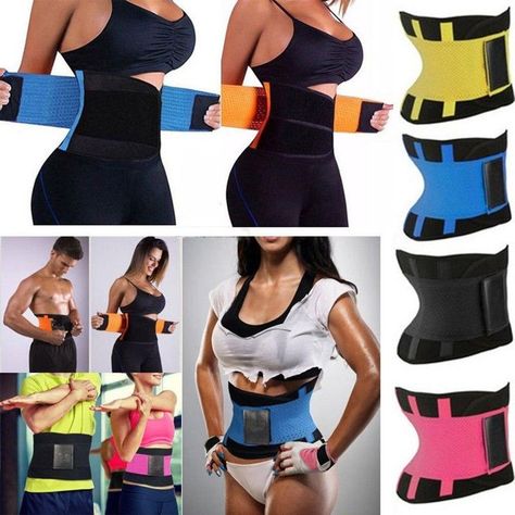 Wasit Trainer, Back Support Belt Waist Trainer Workout, Slimmer Belt, Waist Trimmer, Ideal Weight, Sweat It Out, Waist Cincher, Body Shaper, Band Workout, Waist Trainer