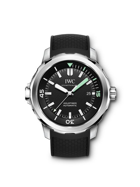 With its functional technology and sporty design, this puristic diver's watch is a reliable companion for any adventure, be it under water or on dry land. Iwc Aquatimer, Jacques Yves Cousteau, Jacques Cousteau, Roger Dubuis, Iwc Pilot, Iwc Watches, Silver Pocket Watch, Ulysse Nardin, Divers Watch