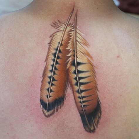 Native American Hawk Tattoo, Native American Bird Tattoo, Hawk Feather Tattoo, Bird Feather Tattoo, Hawk Tattoos, Red Tail Hawk Feathers, Phoenix Feather Tattoos, Hawk Feather, Simple Bird Tattoo