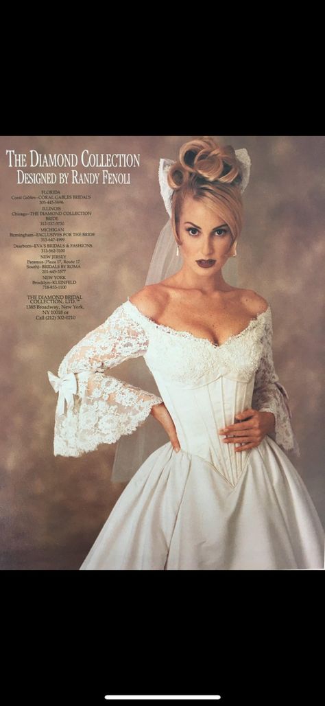 90s Wedding, Randy Fenoli, Vintage Wedding Dresses, Diamond Collection, Dresses Vintage, Wedding Dresses Vintage, White Wedding, Vintage Wedding, Getting Married