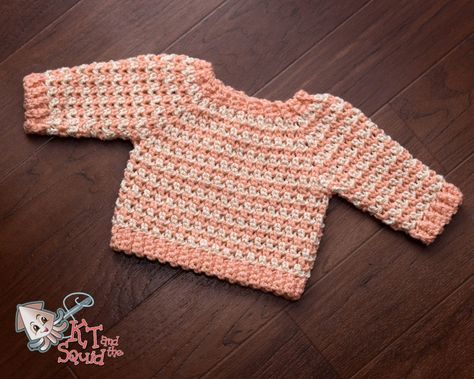 Newborn Cheer Sweater Free Crochet Pattern Cheer Sweater, Crochet Baby Sweater Pattern, Newborn Crochet Patterns, Crochet Baby Sweaters, Crochet Newborn, Crochet Baby Sweater, Baby Sweater Patterns, Crochet Baby Cardigan, Pull Bebe