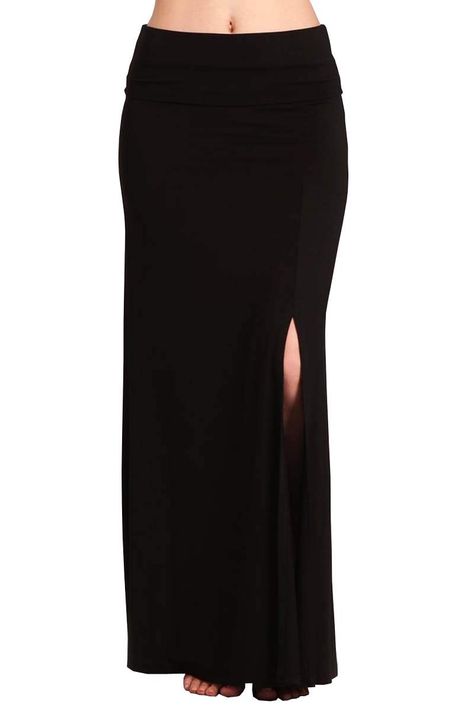 Cute Simple Skirts, Pretty Skirts Long, Cute Long Skirt Outfits, Long Skirts Plus Size, Walmart Clothes, Maxi Skirt Y2k, Skirts Y2k, Long Black Skirt, Long Flowy Skirt