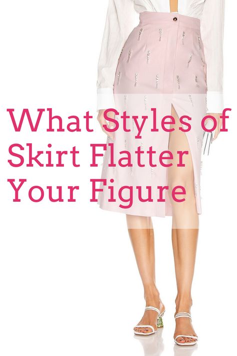 Skirt Length And Shoe Guide, Best Skirt For Body Type, Skirt Length Guide Body Types, What Skirt Length Should I Wear, Perfect Skirt Length, Skirt Styles For Body Types, Best Skirt Length For Short Women, Skirts For Short Curvy Women, Skirts For Wide Hips