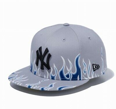 @! NEW ERA 59FIFTY CAP Fire Pattern New York Yankees Gray From... Fire Pattern, Yankees Cap, New Era Cap, New Era 59fifty, New York Yankees, New Era, New York, Japan, Pattern