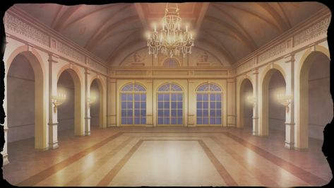 Episode Backgrounds, Cold Hearted, Diabolik, Diabolik Lovers, Anime Background, Paint Designs, Anime Style, Ballroom, Mansion