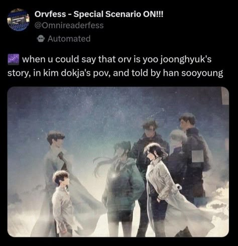 Orv Han Myung Orv, Orv Actor Au, Orv Spoilers, Kyrgios Orv, Orv Merch, Orv Funny, Orv Trio, Omniscient Point Of View, Cry A River