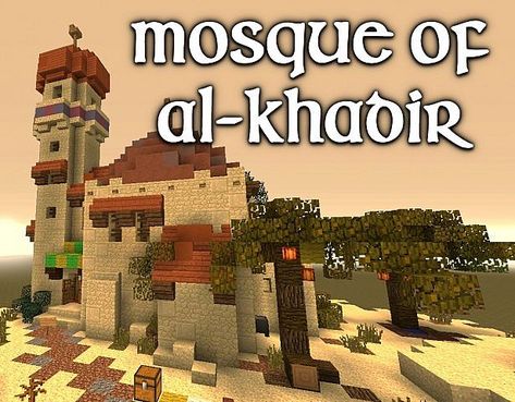 Minecraft Mosque, Minecraft Map, Minecraft Building, Minecraft Ideas, Build Something, Texture Packs, Machine Tools, Find Beauty, Minecraft