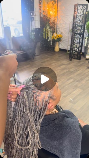 Locks With Curls, Long Dreads Styles For Women, Dread Updos, Dreads Styles For Women, Loc Updo, Long Dreads, Straight Ponytail, Dreads Styles, Updo Styles