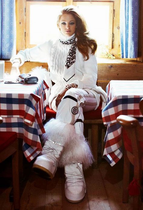 Your+Complete+Style+Guide+to+Après+Ski+via+@WhoWhatWear Mode Au Ski, Apres Ski Outfit, Apres Ski Outfits, Ski Party, Apres Ski Style, Apres Ski Party, Ski Bunnies, Ski Outfit, Snow Fashion