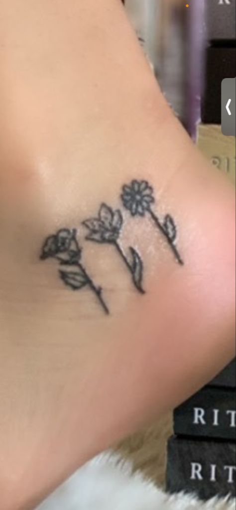 Lily Daisy And Rose Tattoo, Daisy Lily And Rose Tattoo, Rose Lily Daisy Tattoo, Lily Daisy Rose Tattoo, Lily Rose Daisy Tattoo, Loren Hale, Daisy Tattoo, Lily Tattoo, Rose Lily