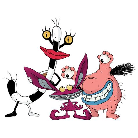 Aaah Real Monsters Real Monsters Cartoon, Cartoon Network Viejo, Ahh Real Monsters, Old Cartoon Network, Old School Cartoons, Real Monsters, Nickelodeon Cartoons, Monster Characters, 90s Cartoons