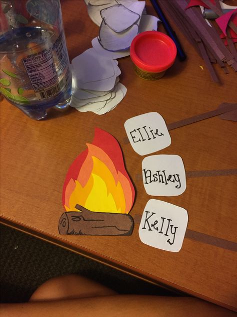 RA Camping Door Decs Camping Name Tags, Mushroom Door Decs, College Door Name Tags, Dorm Door Tags, Dorm Door Decs, November Door Decs, Camp Door Decorations, Dorm Door Name Tags, Ra Door Decs College Name Tags