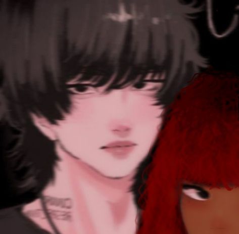 Interacial Couples Pfp Anime, Blasian Matching Pfp, Black And Asian Couples Drawings, Black X Asian Couple Pfp, Y2k Matching Pfp Couple Black, Black And Asian Matching Pfp, Biracial Matching Pfp, Asian X Black, Interacial Couples Pfp