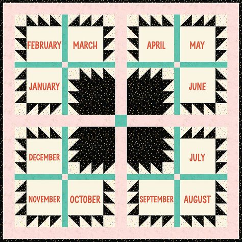 Join the 2025 Happy Hour Stitches Block of the Month! 2025 Quilt Alongs, Block Of The Month Quilts, Block Of The Month Quilt Patterns Free, Quilt Block Of The Month, Quilt Square Patterns, Sampler Quilts, Mystery Quilt, King Size Quilt, Sampler Quilt