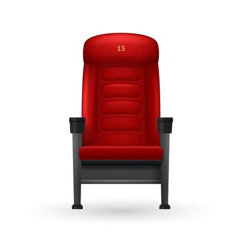 Cinema Seat Illustration Chair Clipart, Cinema Seats, The Cinema, Vector Art, For Free, Clip Art, Home Decor, Home Décor