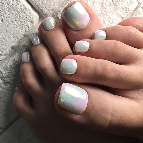 Ideas Pedicure, Gel Pedicure, Gel Toe Nails, Toe Nail Color, Pretty Toe Nails, Cute Toe Nails, Summer Toe Nails, Pedicure Designs, Toe Nail Designs