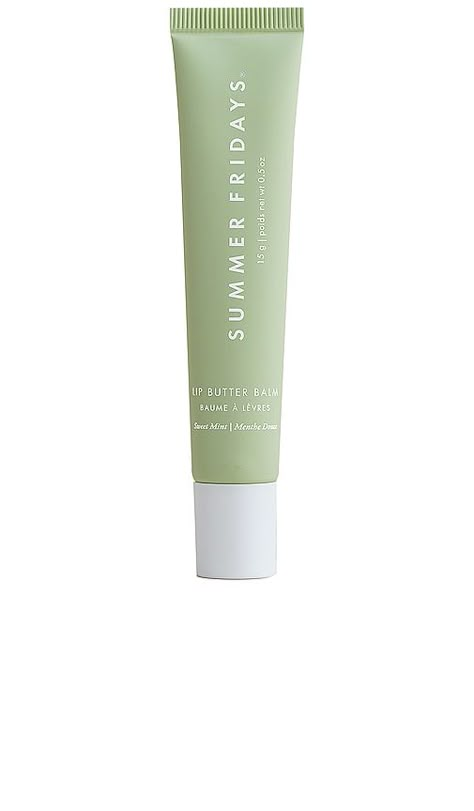 Summer Fridays Lip Butter Balm in Sweet Mint from Revolve.com Summer Fridays Lip Butter Balm, Summer Fridays Lip, Lip Butter Balm, Marianna Hewitt, Coal Tar, Sweet Mint, Vegan Lip Balm, Sephora Skin Care, Overnight Mask