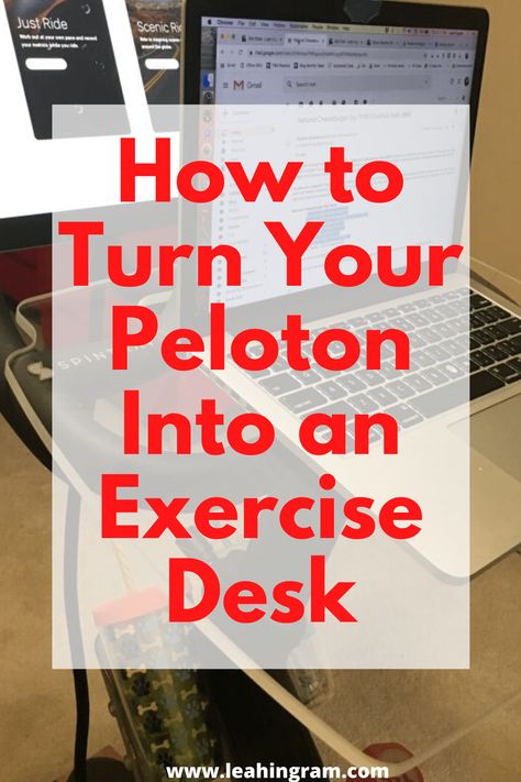 Looking to get an exercise desk at home? This blog post has tips on how to make or buy a treadmill walking desk, a bike cycle desk, and standing workstation. This can be used in your home office. I've even got a DIY option. #walkingdesk #treadmilldesk #exercisedesk Diy Stationary Bike, Peloton Treadmill, Standing Workstation, Walking Desk, Peloton Tread, Peloton Cycle, Desk At Home, Standing Work Station, Treadmill Desk