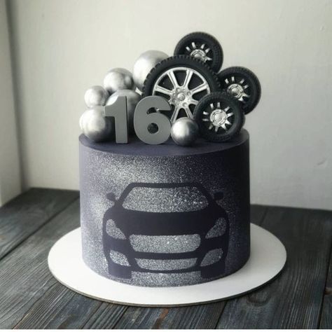 Car Guy Birthday Cake, Car Cupcakes For Men, Car Guy Cake, Guy Birthday Cakes, Car Cake For Men, Car Birthday Cake For Men, Mechanic Cakes For Men, Car Cake Ideas For Men, Car Cake Designs For Men