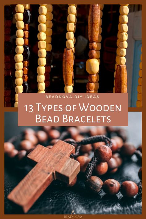 Natural wooden bead jewelry is a big family of beaded accessories. Wooden bead bracelets are popular among men, showing a sense of earthiness and natural touch. There are quite a few kinds of common wooden bead bracelets style, having different meanings and associations depending on how they were crafted by the jeweler. Let’s take a look at some of them. Wood Beaded Bracelets, Beads Bracelets For Men, Jewelry 101, African Beaded Bracelets, Wooden Bead Jewelry, Wooden Bead Bracelet, Wood Beads Jewelry, Nepal Bracelets, Bracelets Style